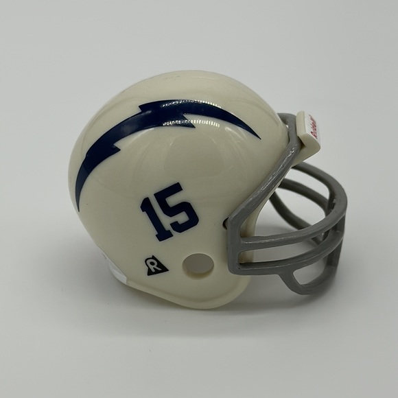 San Diego Chargers NFL Vintage Pocket Pro Mini Riddell Football Helmet - Picture 5 of 6